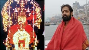 പെരുമഴ പെയ്തപ്പോൾ കുട മടക്കിയ പോലെയാകും; കൊടുങ്ങല്ലൂർ ക്ഷേത്ര ദര്‍ശനം ഒഴിവാക്കണമെന്ന് മേല്‍ശാന്തി