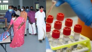 4 നിലകൾ,ഒന്നാമത്തെ നിലയിൽ 250കിടക്കകൾ; ഒന്നരക്കോടി ചെലവിൽ കിന്‍ഫ്ര പാർക്കിൽ കൊവിഡ്ഫസ്റ്റ് ലൈൻ സെന്റർ
