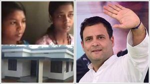 പറഞ്ഞ വാക്ക് രാഹുൽ ഗാന്ധി പാലിച്ചു; കാവ്യയ്ക്കും കാര്‍ത്തികയ്ക്കും വീടൊരുങ്ങി, താക്കോൽ നാളെ കൈമാറും