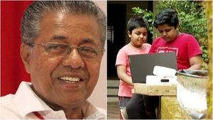 സഹോദരങ്ങളോട് തല്ല് കൂടി മടുത്തു; നേരെ മുഖ്യമന്ത്രിക്ക് മെസേജ്, കിട്ടി ജസീലിന് ഒരു പുത്തന്‍ ലാപ്ടോപ്