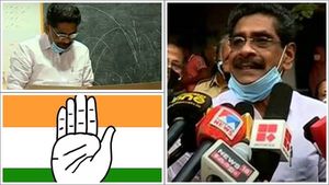 വോട്ടിംഗ് മെഷിനിൽ കൈപ്പത്തി ചിഹ്നമുണ്ടായിട്ടും കുത്താനാകാതെ മുല്ലപ്പള്ളി; വടകര കല്ലാമല ഡിവിഷനിൽ സംഭവിച്ചത്