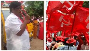 കമ്മ്യൂണിസ്റ്റുകാരൻ കൊണ്ടുവന്ന പൈപ്പ് വെള്ളം നന്ദിയോടെ കൂടിക്കണം; വിവാദ പ്രസംഗവുമായി സിപിഎം നേതാവ്