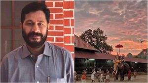 എന്നിട്ടും കാലം തെറ്റാതെ ഇക്കുറിയും അഷ്ടമി വന്നു; സിപിഎം നേതാവിന്‍റെ വൈക്കത്തഷ്ടമി കുറിപ്പ്