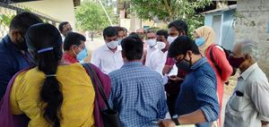 അഴിക്കോട്‌-മുനമ്പം പാല നിര്‍മ്മാണം; നിര്‍മാണ പ്രദേശം സന്ദര്‍ശിച്ച്‌ കിഫ്‌ബി ടീം