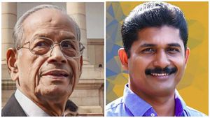 എം സ്വരാജിനെതിരെ ഇ ശ്രീധരന്‍? തദ്ദേശ ഫലത്തില്‍ ബിജെപിക്ക് പ്രതീക്ഷ, മണ്ഡലം മറിക്കാനാകും