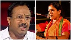 ശോഭയെ തിരിഞ്ഞുനോക്കാതെ ബിജെപി നേതാക്കള്‍; ആര്‍എസ്എസ് ഇടപെട്ടു, പിന്നാലെ മുരളീധരന്‍ എത്തി