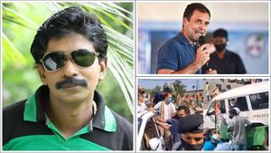 ലീഗ് പതാക വിവാദം: സത്യം ഇതാണ്, അതിൽ മറ്റുപാർട്ടിക്കാർ ട്രോളേണ്ട; പ്രതികരണവുമായി സന്തോഷ് പണ്ഡിറ്റ്