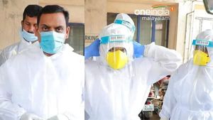 കൊവിഡ് ഭീഷണിയിലും സേവന സന്നദ്ധത; മൃതദേഹം സംസ്‌കരിക്കാനെത്തി ഡീന്‍, എംപിക്ക് കൈയ്യടി