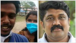 അശ്വിന്‍, രേഖാ നിങ്ങള്‍ അഭിമാനമാണ്; കൊവിഡ് രോഗിക്ക് രക്ഷകരായ യുവാക്കളെ അഭിനന്ദിച്ച് എഎ റഹീം
