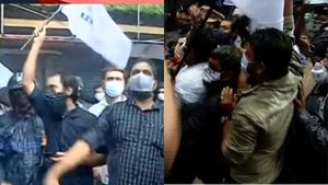 നിയന്ത്രണങ്ങളില്‍ ഇളവ് വേണം; കോഴിക്കോട് വ്യാപാരികളും പൊലീസും തമ്മില്‍ സംഘര്‍ഷം