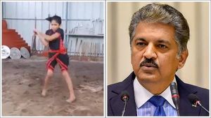 ഞാൻ 10 വയസുള്ള ആൺകുട്ടിയാണ്; ആനന്ദ് മഹീന്ദ്രയുടെ ട്വീറ്റിലെ തെറ്റ് തിരുത്തി മലയാളി കളരിപ്പയറ്റ് അഭ്യാസി