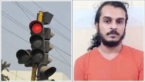 പുലര്‍ച്ചെ 2 മണിക്ക് ട്രാഫിക് സിഗ്നലില്‍ നൃത്തം; സംവിധായകന് മുട്ടന്‍പണി കൊടുത്ത് പൊലീസ്, ഒപ്പം മോഡലും