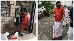  വൃത്തിയില്ലാത്ത അടുക്കള, മുറ്റം നിറയെ കരിയില; പൊതുമരാമത്ത് റസ്റ്റ് ഹൗസിൽ മന്ത്രിയുടെ മിന്നൽ പരിശോധന