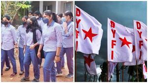 'സൗദി അറേബ്യ അടക്കമുള്ള രാജ്യങ്ങളിൽ ഈ യൂണിഫോമുകളുണ്ട്', പിന്തുണയുമായി ഡിവൈഎഫ്ഐ