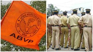 യുവമോർച്ച മാര്‍ച്ചില്‍ സംഘര്‍ഷം;  ജനല്‍ തകര്‍ത്തു;  പ്രവര്‍ത്തകരും പൊലീസും തമ്മിൽ തല്ല്  
