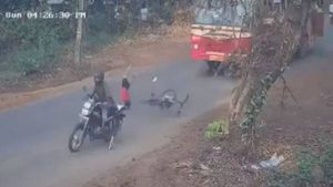 ലോകത്തിലെ ഏറ്റവും വലിയ ഭാഗ്യവാന്‍; കെഎസ്ആര്‍ടി ബസിനിടയില്‍ നിന്നും അത്ഭുതകരമായ രക്ഷപ്പെടല്‍