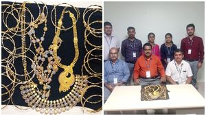 പർദ്ദയ്ക്കുള്ളിൽ 40 ലക്ഷത്തിന്റെ സ്വർണം ഒളിച്ച് കടത്താൻ ശ്രമം; കണ്ണൂർ വിമാനത്താവളത്തിൽ യുവതി പിടിയിൽ 