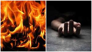 പെരിന്തൽമണ്ണയിൽ ഗുഡ്സ് ഓട്ടോറിക്ഷയിൽ ഭാര്യയേയും മക്കളേയും തീയിട്ടു; ഭർത്താവ് ജീവനൊടുക്കി