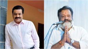 കര്‍ഷകരുടെ സമരത്തെ അവഹേളിച്ചു; സുരേഷ് ഗോപിക്കെതിരെ തൃശൂരില്‍ പ്രതിഷേധം