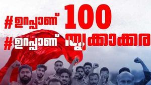 ഉറപ്പാണ് 100, ഉറപ്പാണ് തൃക്കാക്കര: ഉപതിരഞ്ഞെടുപ്പില്‍ പ്രചാരണ വാക്യം പ്രഖ്യാപിച്ച് ഇടതുപക്ഷം