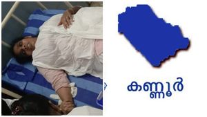 കണ്ണൂരില്‍ വ്യാപക അക്രമം: പ്രതിഷേധ പ്രകടനം നടത്തിയ ജില്ലാപഞ്ചായത്ത് അംഗത്തിന് മര്‍ദ്ദനം