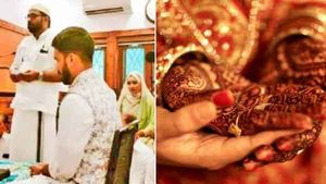 നിക്കാഹ് കര്‍മത്തില്‍ പങ്കെടുത്ത് അതേ വേദിയില്‍ മഹര്‍ സ്വീകരിച്ച് വധു; ശ്രദ്ധേയമായി കുറ്റ്യാടിയിലെ വിവാഹം