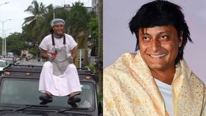അറവുകാരന്‍ ലുക്കില്‍ വാഹനത്തിന് മുകളില്‍ കയറി 'ബോ ചെ' ഷോ: നടപടിയെടുത്ത് മോട്ടോർ വാഹന വകുപ്പ്
