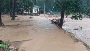 കണ്ണൂരില്‍ രണ്ടിടത്ത് ഉരുള്‍പൊട്ടല്‍; നെടുംപൊയില്‍ ചുരം പാതയില്‍ വീണ്ടും മലവെള്ളപ്പാച്ചില്‍