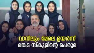 ആസാദിസാറ്റുമായി എസ്എസ്എല്‍വി കുതിച്ചുയർന്നു: വാനിലും മേലെ ഉയർന്ന് മങ്കട സ്കൂളിന്റെ പെരുമയും