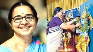  ശിശുപരിപാലനം കേമം ഉത്തരേന്ത്യയിലെന്ന് ബാലഗോകുലം പരിപാടിയില്‍ മേയർ; വിവാദം, ഒടുവില്‍ വിശദീകരണം