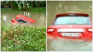  'ഗൂഗിള്‍ മാപ്പ് ചതിച്ചു'; കുടുംബം സഞ്ചരിച്ച വാഹനം തോട്ടില്‍,പിഞ്ചുകുഞ്ഞടക്കം അത്ഭുതകരമായി രക്ഷപ്പെട്ടു