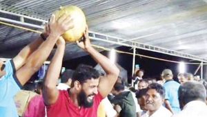  ആയിരമല്ല, പതിനായിരമല്ല മത്തന്റെ വില 47000... ആവേശം വാനോളമെത്തിച്ച് ചെമ്മണാർ ലേലം