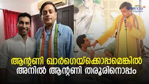 പിന്തുണ ഏറുന്നു; ശശി തരൂരിനെ പിന്തുണച്ച് അനില്‍ ആന്റണിയും; ഫോട്ടോ സഹിതം ട്വീറ്റ്..