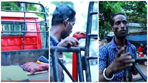 ' 3 കുഞ്ഞുങ്ങള്‍ പെട്ടി ഓട്ടോയില്‍ കിടക്കും, ഞാന്‍ താഴെ, ഉറക്കം വരില്ല'; ജീവിതം പറഞ്ഞ് നസീര്‍  