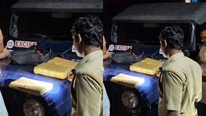  ജില്ലയില്‍ വന്‍ ലഹരിവേട്ട: തലശേരിയില്‍ നിര്‍ത്തിയിട്ട ബൈക്കില്‍ നിന്നും മയക്ക് മരുന്ന് പിടിച്ചു