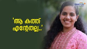 കത്ത് തയ്യാറാക്കിയത് താനല്ലെന്ന് ആര്യ രാജേന്ദ്രന്‍;  മേയറുടെ വിശദീകരണം ഇങ്ങനെ