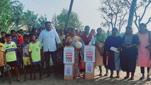 ലഹരിക്കെതിരെ ഗോൾ ചലഞ്ചുമായി കുഴുപ്പിള്ളി സിഡിഎസ്