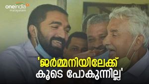'ജര്‍മ്മനിയിലേക്ക് ഞാന്‍ പോകുന്നില്ല'; ചാണ്ടി ഉമ്മന്‍ ഭാരത് ജോഡോ യാത്രയില്‍, മറുപടി ഇങ്ങനെ...