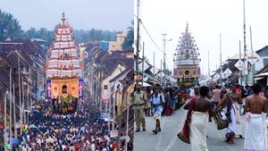  രഥോത്സവത്തിന് കൊടിയേറി; കൽപ്പാത്തിയിൽ ഇനി ഉത്സവ ലഹരി