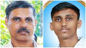 പുറകോട്ടെടുത്ത കാര്‍ കിണറ്റില്‍ വീണു പിതാവിന് പിന്നാലെ മകനും മരിച്ചു