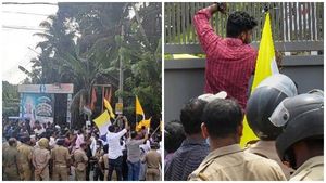 വിഴിഞ്ഞം: ' കരുതിക്കൂട്ടിയുള്ള ആക്രമണം, പോലീസുകാരെ കത്തിക്കുമെന്ന് ഭീഷണി'; മൂവായിരം പേര്‍ക്കെതിരെ കേസ്