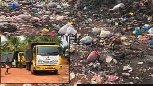  മംഗല്‍പാടിയിൽ മാലിന്യ നീക്കം തുടങ്ങി; ക്ലീന്‍ കേരള കമ്പനി 28.6 ടണ്‍ മാലിന്യം നീക്കം ചെയ്തു