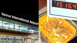 സിഎഫ്എല്ലിനുള്ളില്‍ സ്വര്‍ണക്കടത്ത്; യുവാവിനെ പിടികൂടി പൊലീസ്