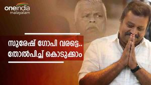 ഷംസീറിനെ തലശ്ശേരിയില്‍ തോല്‍പ്പിക്കുമെന്ന് പ്രഖ്യാപിച്ചിട്ട് എന്തായി..? സുരേഷ് ഗോപിയോട് എംവി ജയരാജന്‍