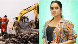  'ഇപ്പോഴിതാ കൊടുംവിഷം ശ്വസിക്കേണ്ട ഗതികേട്, കേരളം ഇതും അതിജീവിക്കും', പ്രതികരിച്ച് സുരഭി ലക്ഷ്മി
