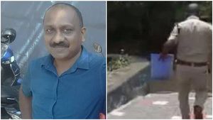 ‘എടുക്കെടാ’ എന്ന് വിപിന്റെ അലർച്ച, ബക്കറ്റുമായി  ഓടി; ആ കുഞ്ഞ് ജീവന്റെ തുടിപ്പ് കാത്തത് ഈ പോലീസുകാർ