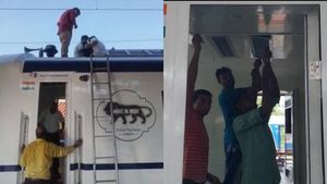 വന്ദേഭാരതിലെ ചോര്‍ച്ച പരിഹരിച്ചു,  കോച്ചില്‍ വെളളം ചോര്‍ന്നത് എസി ഗ്രില്ലിലൂടെ