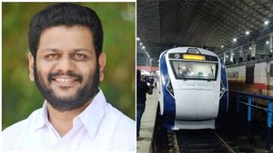 വന്ദേഭാരതിന് ഷൊർണൂരിൽ സ്റ്റോപ്പ് അനുവദിച്ചില്ലെങ്കിൽ ട്രെയിൻ തടയും: വികെ ശ്രീകണ്ഠൻ എംപി