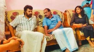 ഹൃദയവേദനയോടെ വന്ദനയുടെ വീട്ടില്‍ മമ്മൂട്ടി എത്തി, അച്ഛനെ ചേര്‍ത്തുനിര്‍ത്തി..