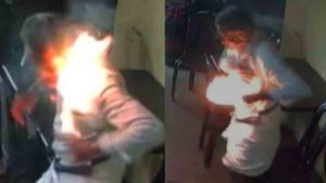 പോക്കറ്റില്‍ കിടന്ന ഫോണ്‍ പൊട്ടിത്തെറിച്ചു; തൃശൂരില്‍ വീണ്ടും അപകടം, രക്ഷപ്പെട്ടത് തലനാരിഴക്ക്